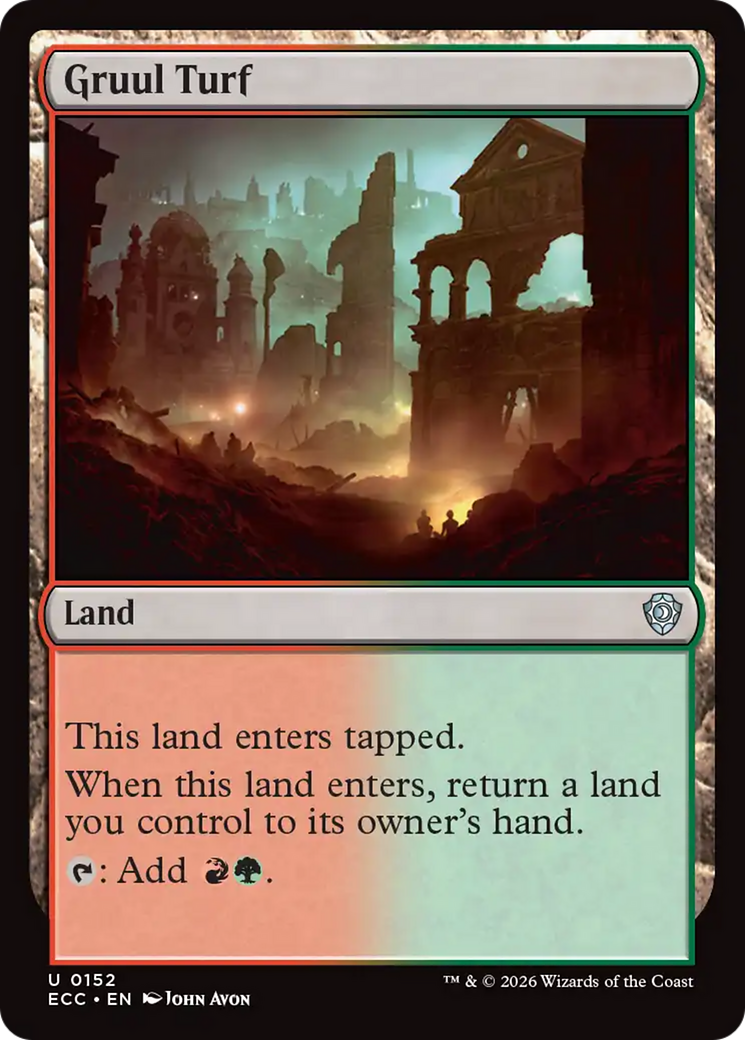 Gruul Turf [Lorwyn Eclipsed Commander] | Gate City Games LLC