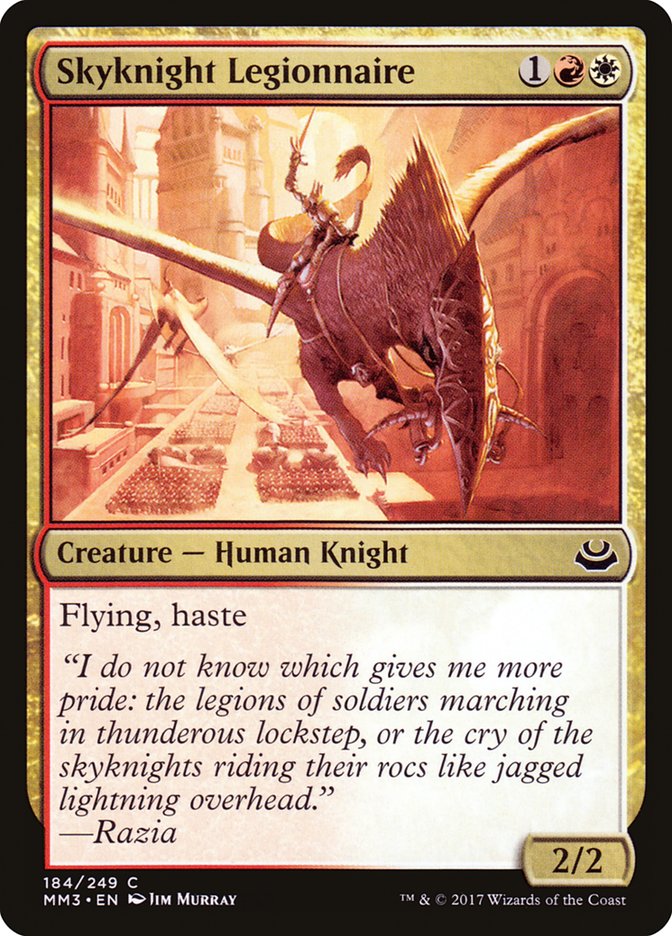 Skyknight Legionnaire [Modern Masters 2017] | Gate City Games LLC