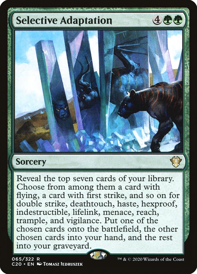 Selective Adaptation [Commander 2020] | Gate City Games LLC