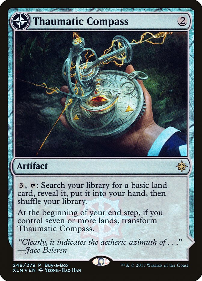 Thaumatic Compass // Spires of Orazca (Buy-A-Box) [Ixalan Treasure Chest] | Gate City Games LLC