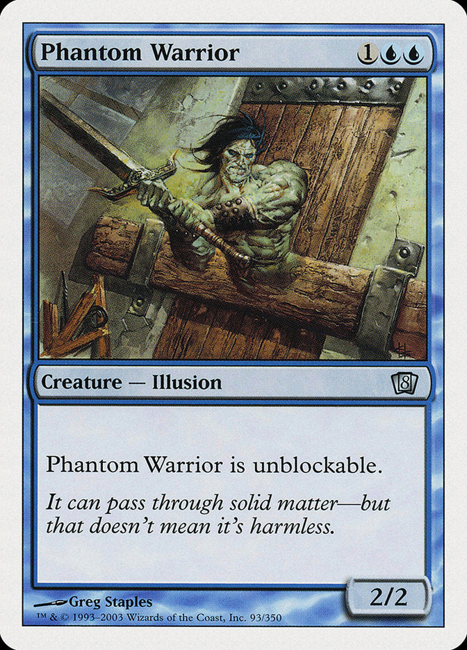 Phantom Warrior [Eighth Edition] | Gate City Games LLC