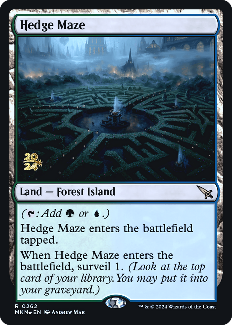 Hedge Maze [Murders at Karlov Manor Prerelease Promos] | Gate City Games LLC
