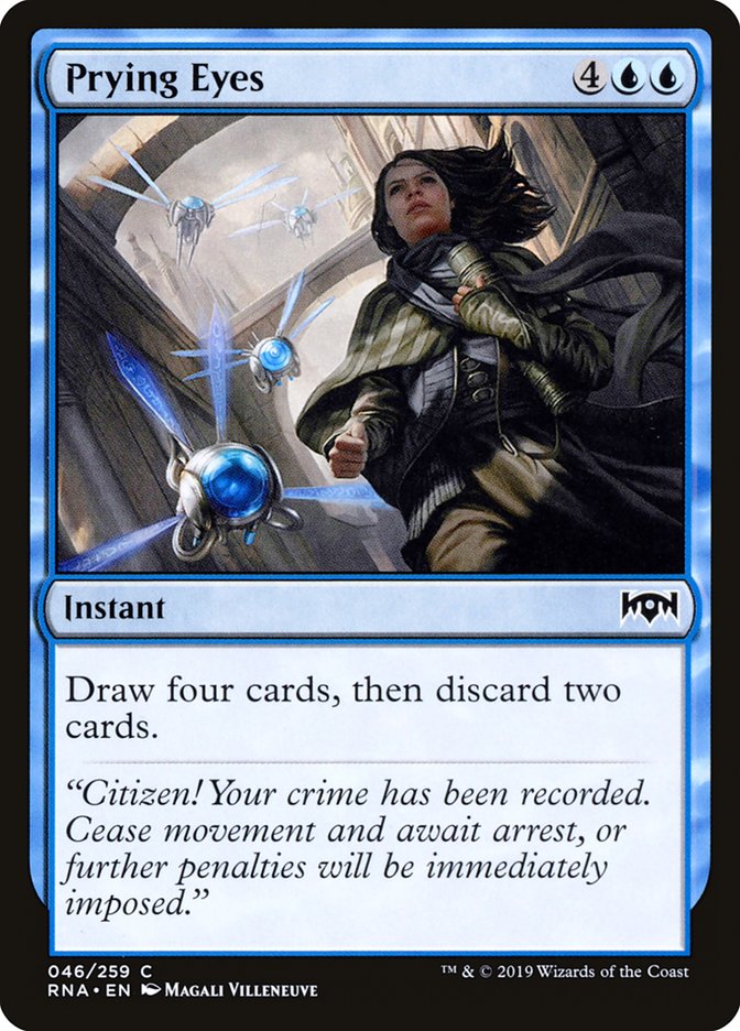 Prying Eyes [Ravnica Allegiance] | Gate City Games LLC