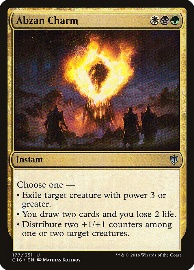 Abzan Charm [Commander 2016] | Gate City Games LLC