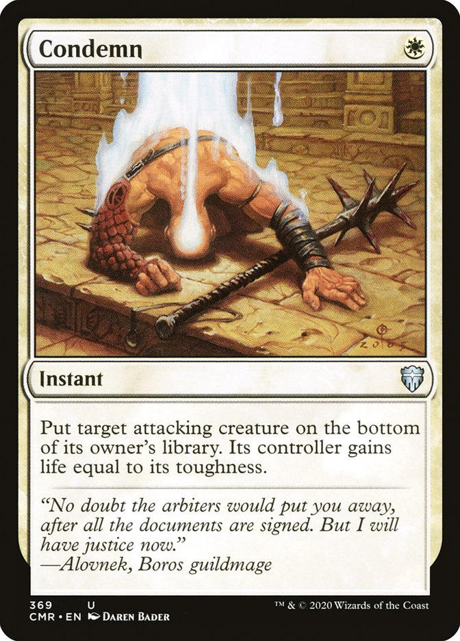 Condemn [Commander Legends] | Gate City Games LLC