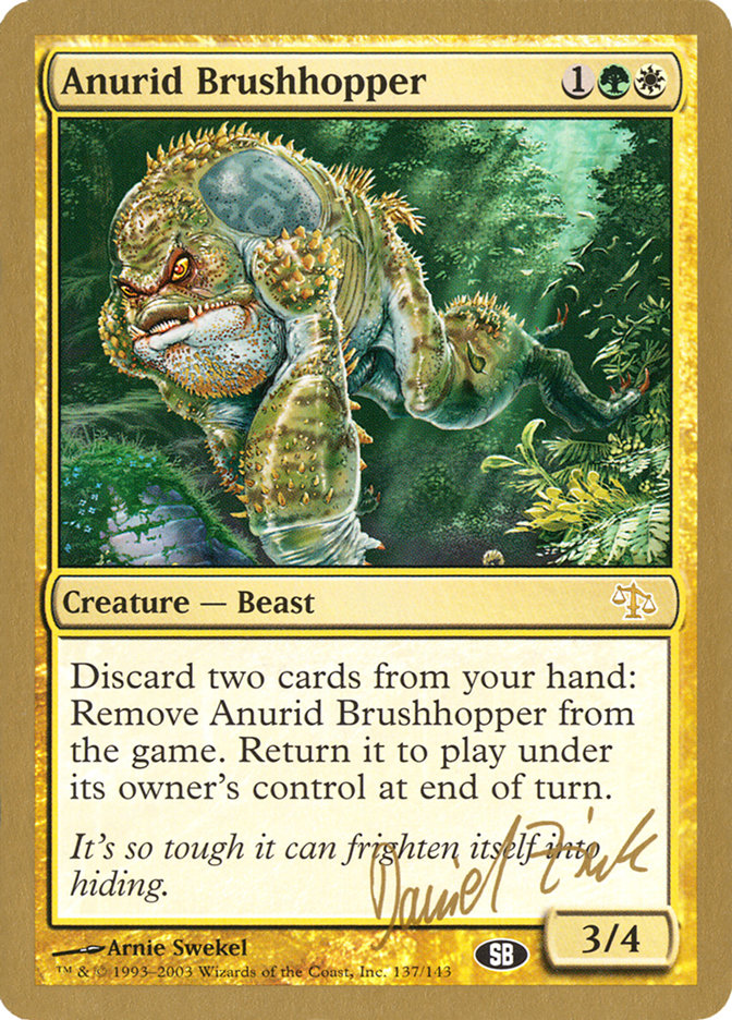 Anurid Brushhopper (Daniel Zink) (SB) [World Championship Decks 2003] | Gate City Games LLC