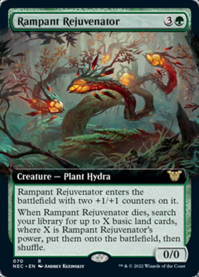Rampant Rejuvenator (Extended Art) [Kamigawa: Neon Dynasty Commander] | Gate City Games LLC