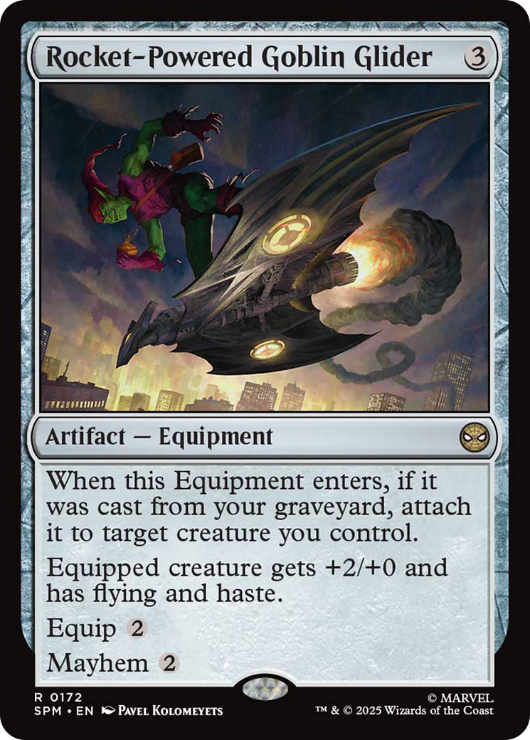 Rocket-Powered Goblin Glider [Marvel's Spider-Man] | Gate City Games LLC