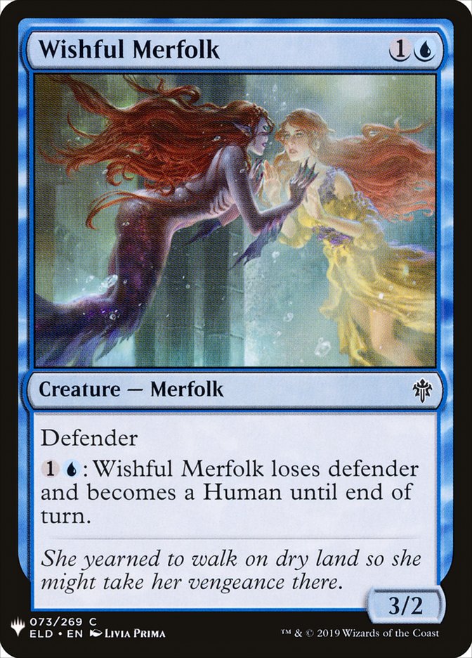 Wishful Merfolk [Mystery Booster] | Gate City Games LLC