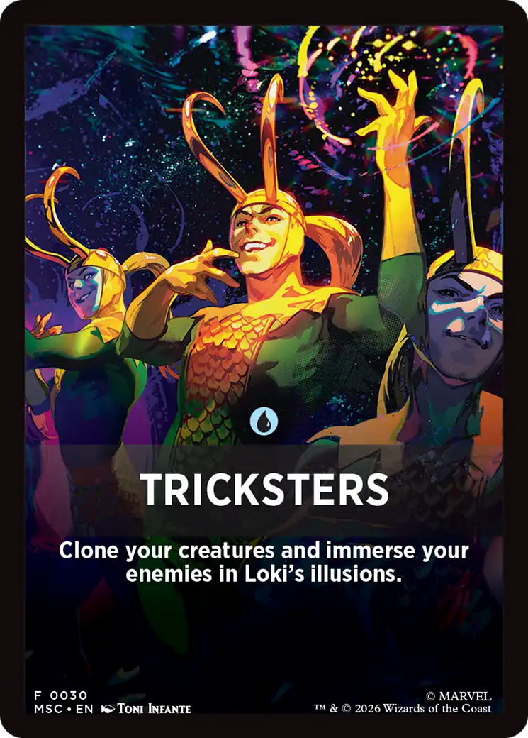Tricksters Theme Card [Marvel Super Heroes Commander] | Gate City Games LLC