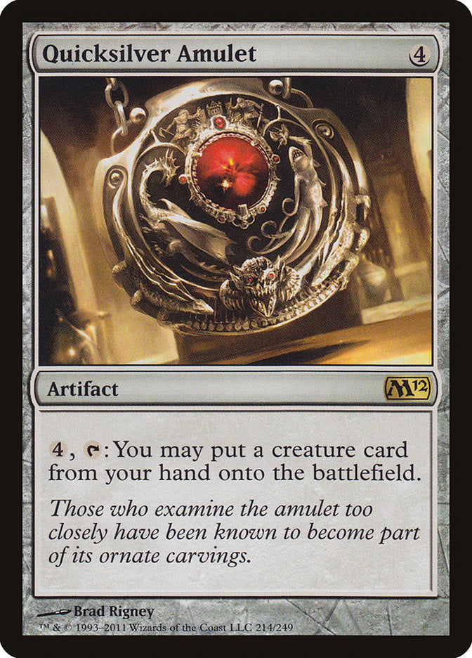 Quicksilver Amulet [Magic 2012] | Gate City Games LLC