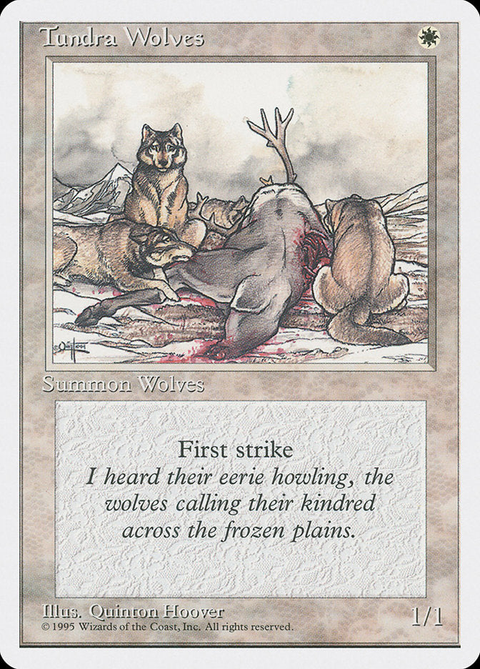 Tundra Wolves [Fourth Edition] | Gate City Games LLC