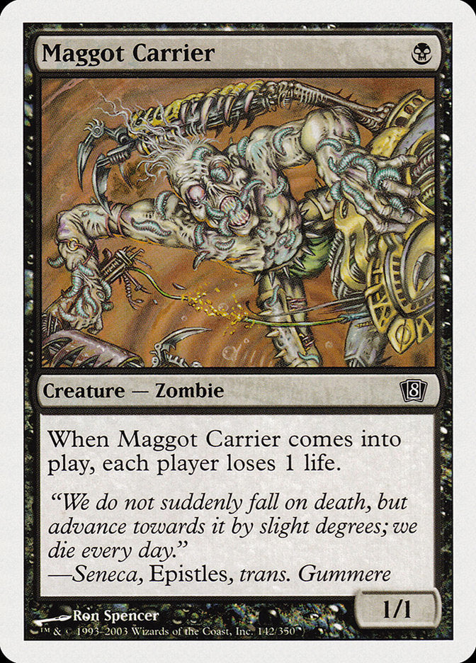 Maggot Carrier [Eighth Edition] | Gate City Games LLC