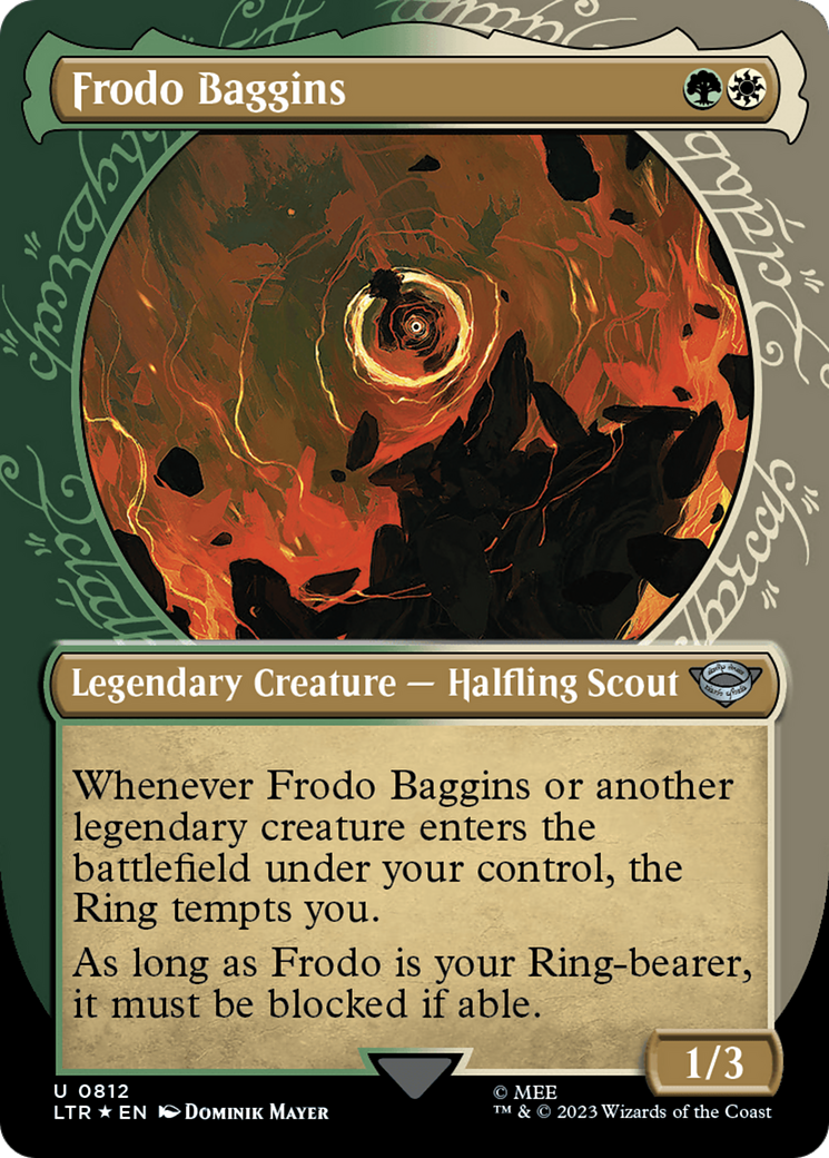 Frodo Baggins (Showcase) (Surge Foil) [The Lord of the Rings: Tales of Middle-Earth] | Gate City Games LLC