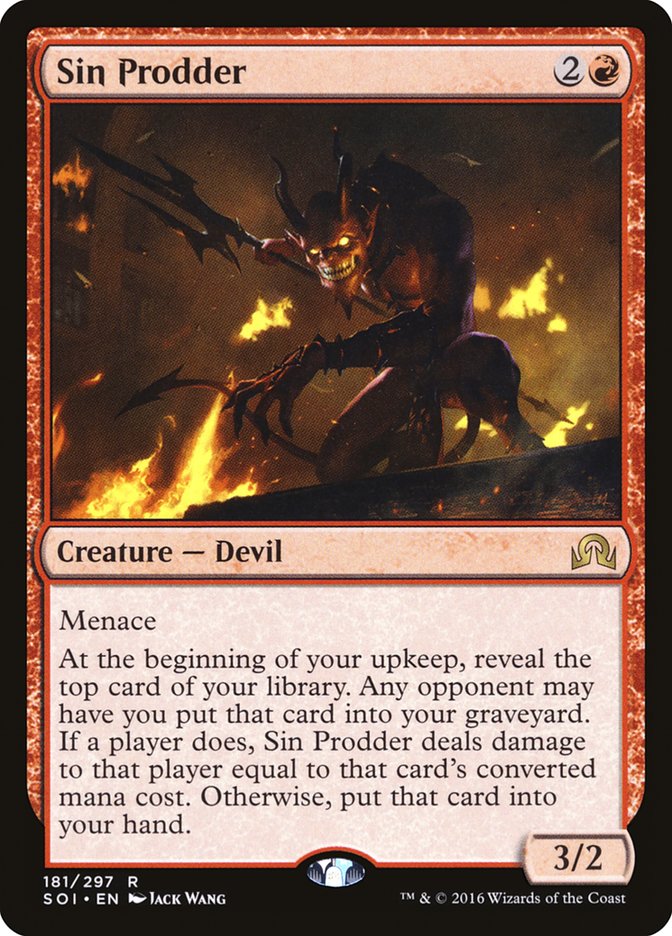 Sin Prodder [Shadows over Innistrad] | Gate City Games LLC