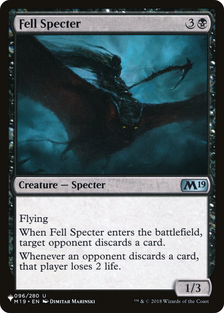 Fell Specter [The List] | Gate City Games LLC