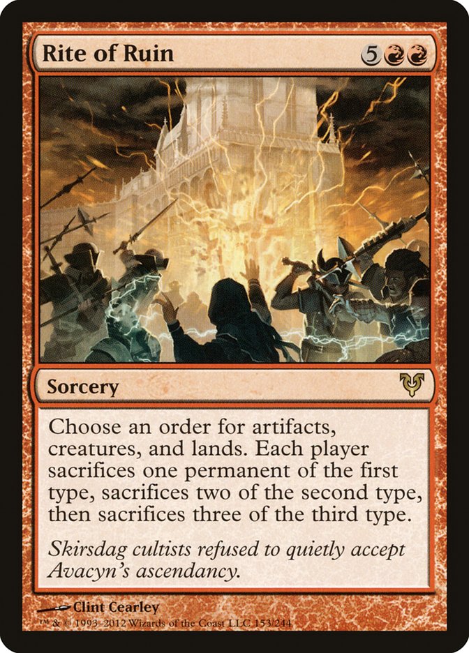 Rite of Ruin [Avacyn Restored] | Gate City Games LLC