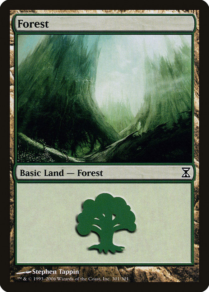 Forest (301) [Time Spiral] | Gate City Games LLC