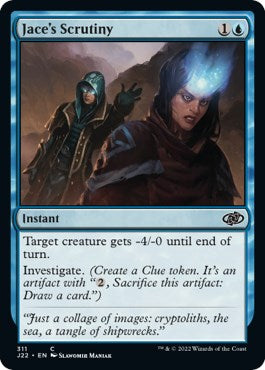 Jace's Scrutiny [Jumpstart 2022] | Gate City Games LLC