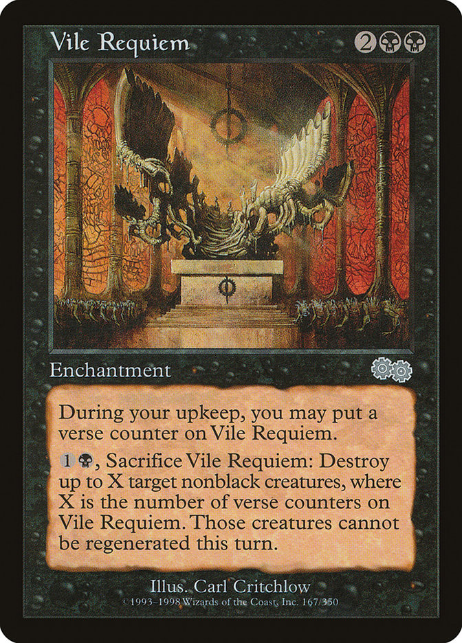 Vile Requiem [Urza's Saga] | Gate City Games LLC