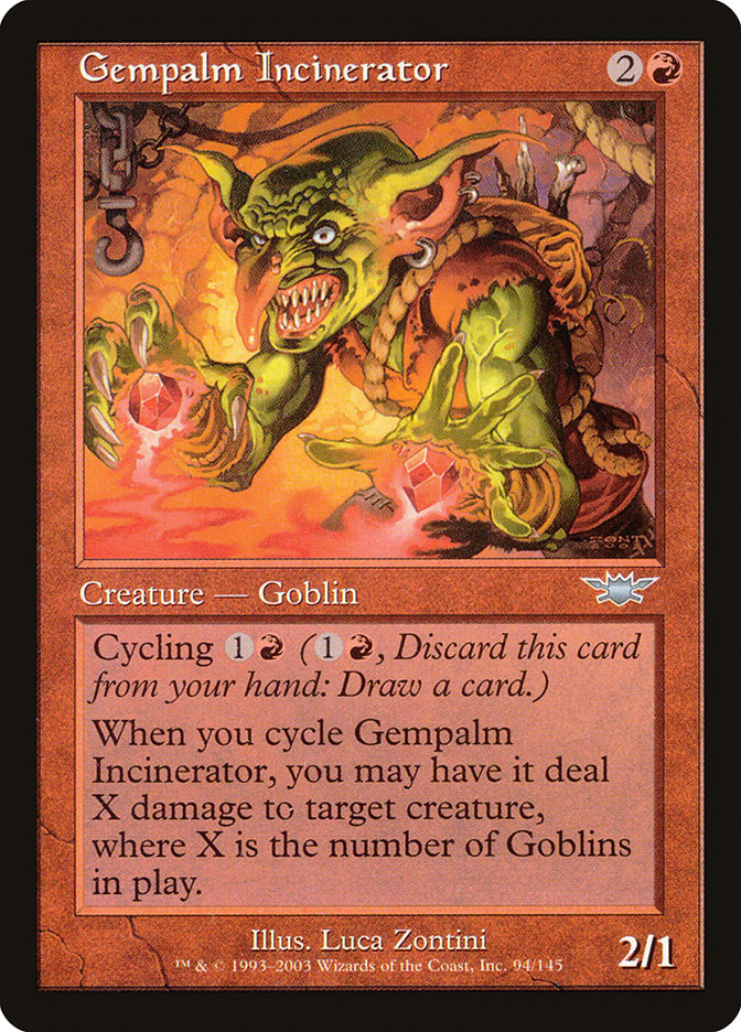 Gempalm Incinerator [Legions] | Gate City Games LLC