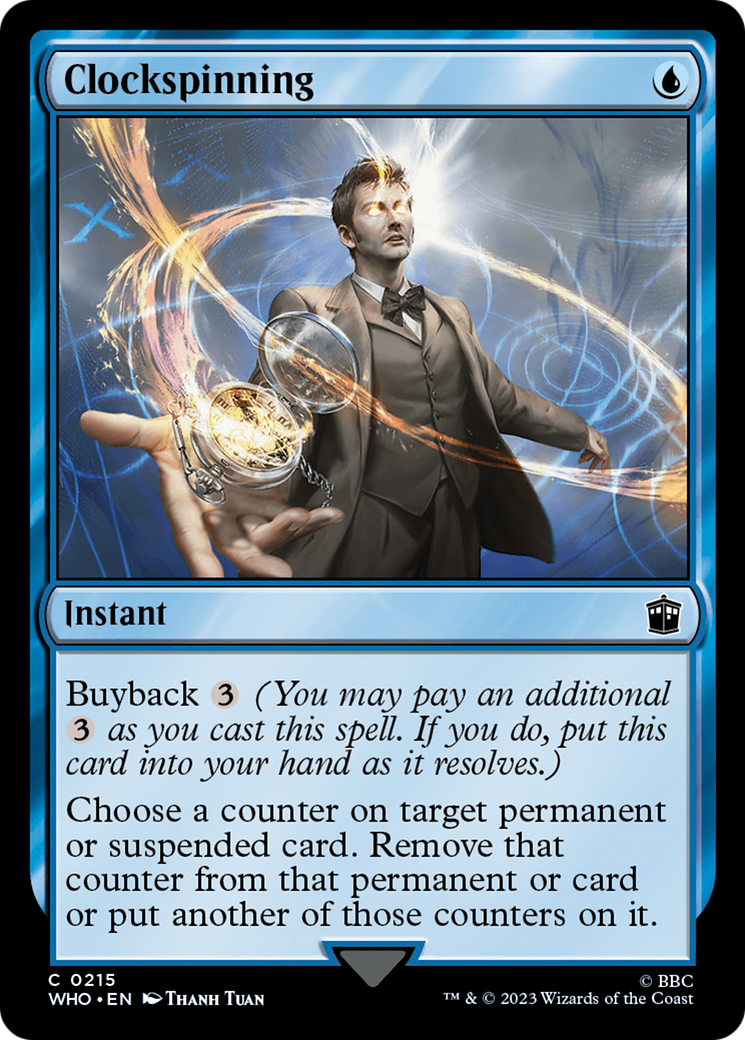 Clockspinning [Doctor Who] | Gate City Games LLC