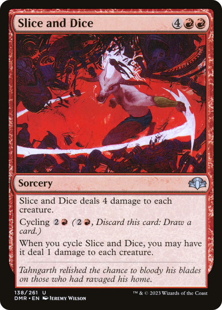 Slice and Dice [Dominaria Remastered] | Gate City Games LLC