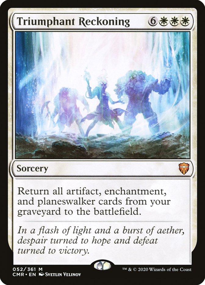 Triumphant Reckoning [Commander Legends] | Gate City Games LLC