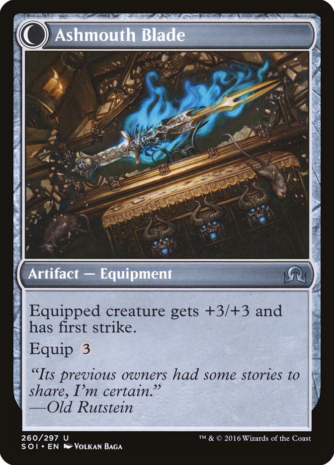 Neglected Heirloom // Ashmouth Blade [Shadows over Innistrad] | Gate City Games LLC