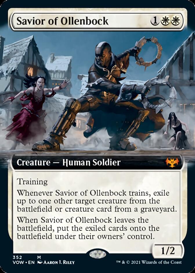 Savior of Ollenbock (Extended Art) [Innistrad: Crimson Vow] | Gate City Games LLC