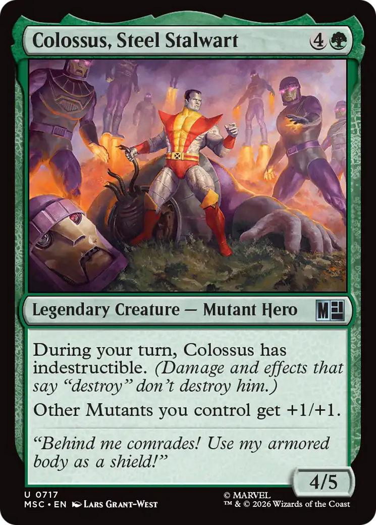 Colossus, Steel Stalwart [Marvel Super Heroes Commander] | Gate City Games LLC