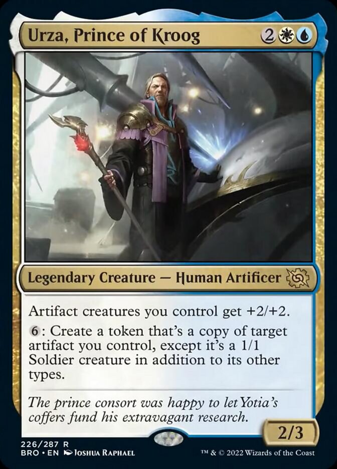 Urza, Prince of Kroog [The Brothers' War] | Gate City Games LLC