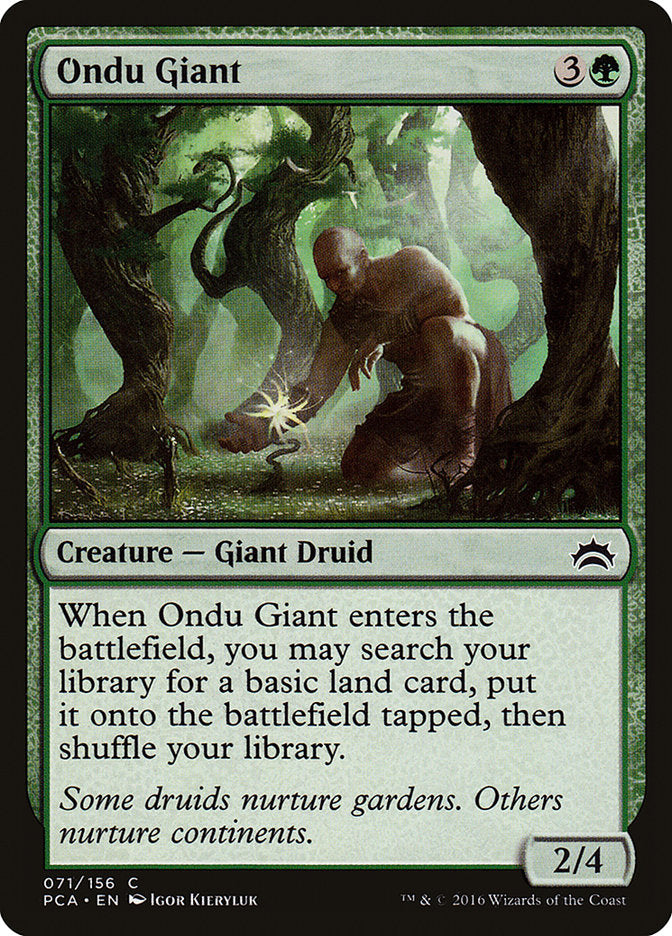 Ondu Giant [Planechase Anthology] | Gate City Games LLC