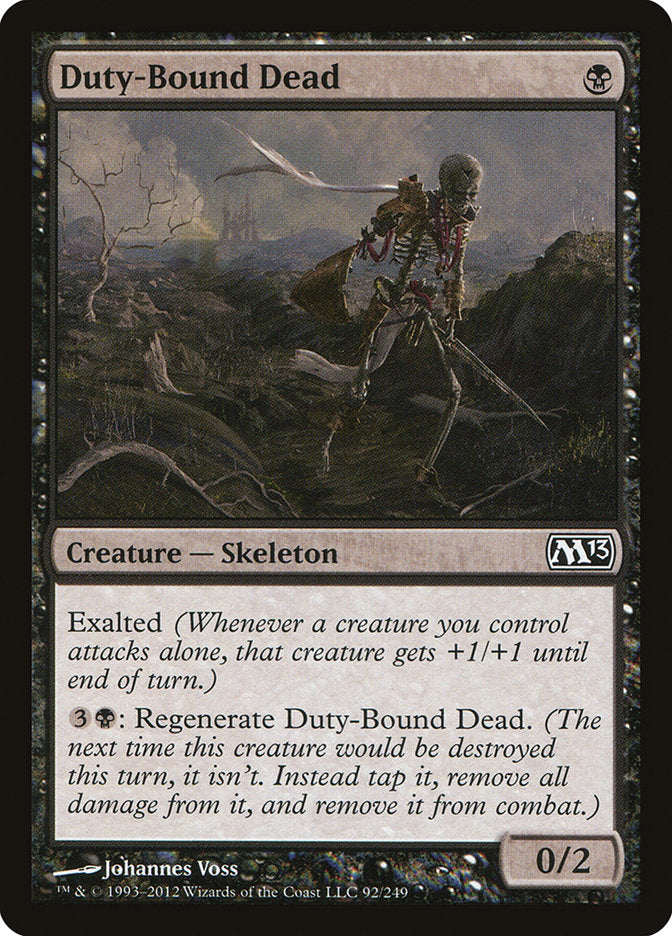 Duty-Bound Dead [Magic 2013] | Gate City Games LLC