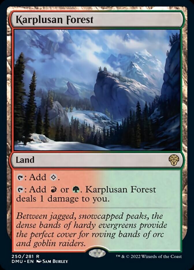 Karplusan Forest [Dominaria United] | Gate City Games LLC
