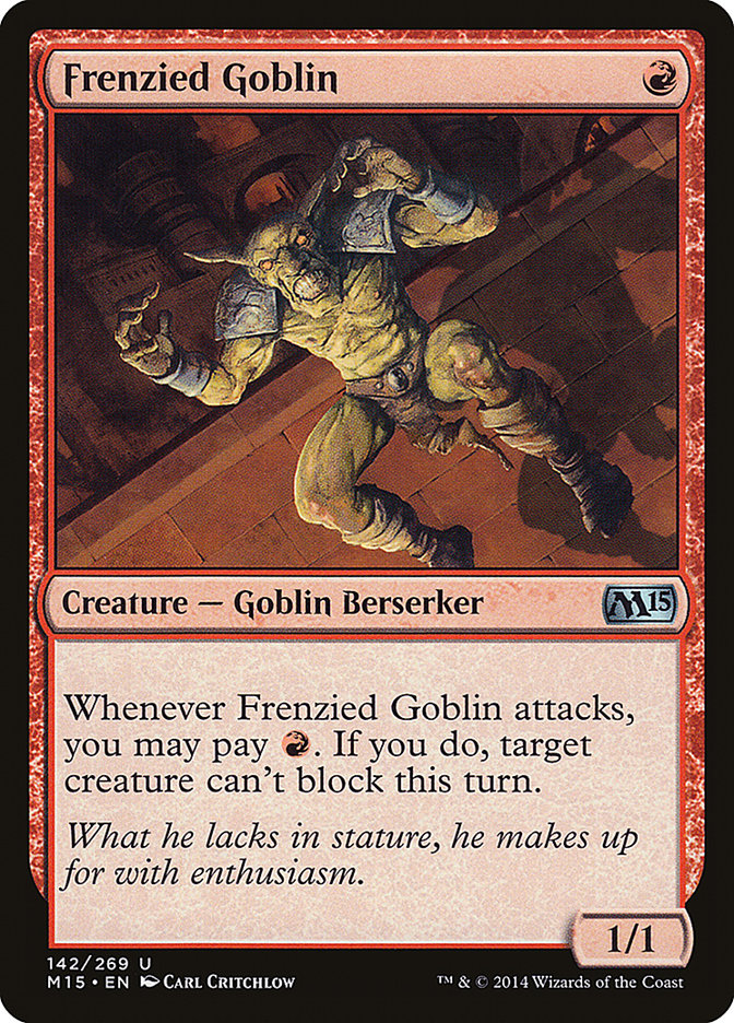 Frenzied Goblin [Magic 2015] | Gate City Games LLC