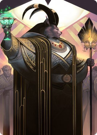 Jetmir, Nexus of Revels 2 Art Card [Streets of New Capenna Art Series] | Gate City Games LLC