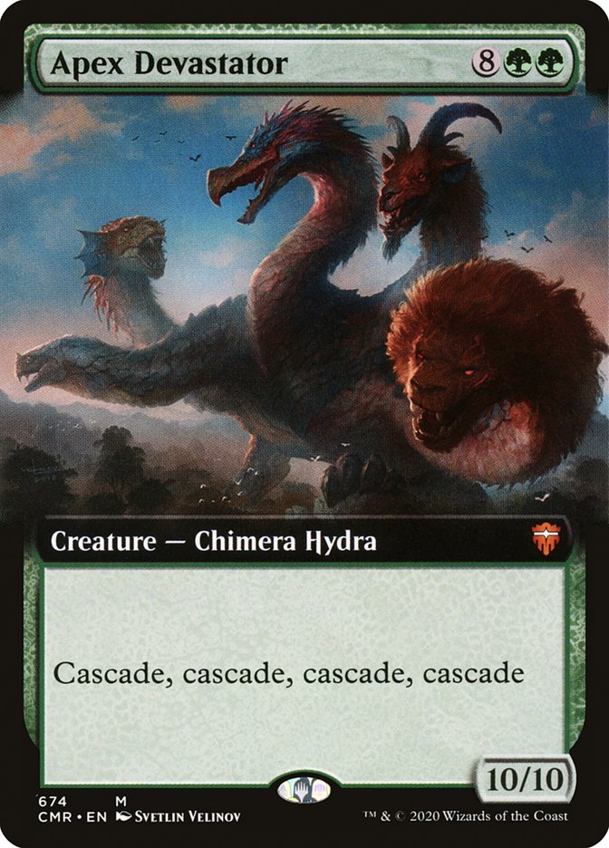 Apex Devastator (Extended Art) [Commander Legends] | Gate City Games LLC
