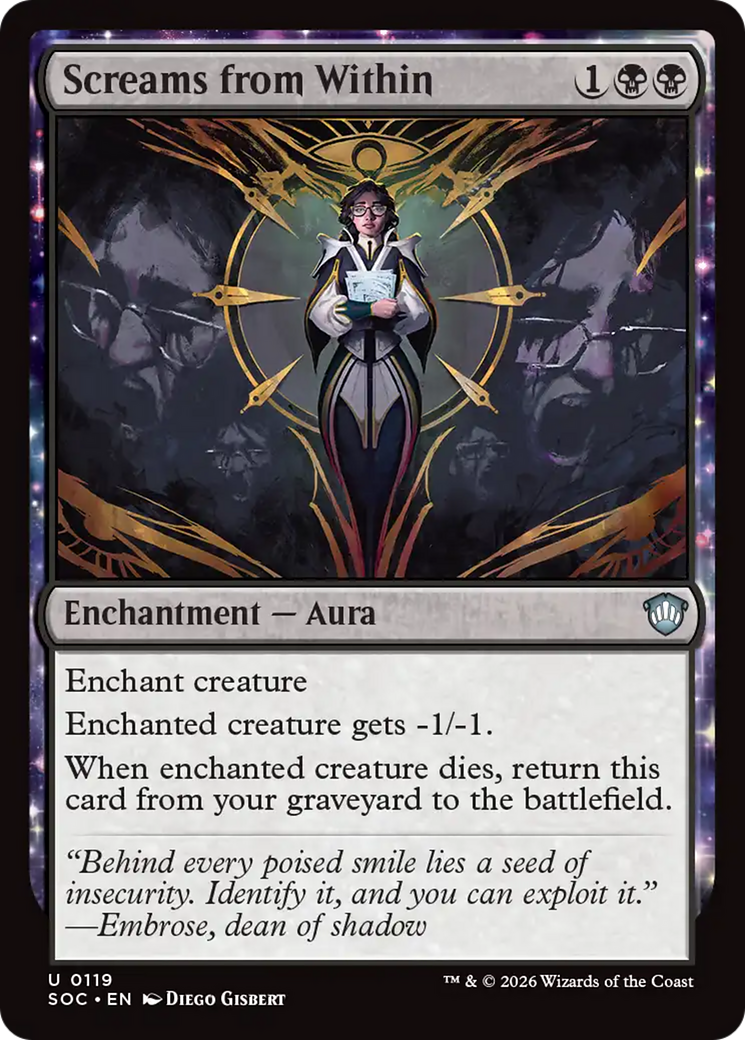 Screams from Within [Secrets of Strixhaven Commander] | Gate City Games LLC