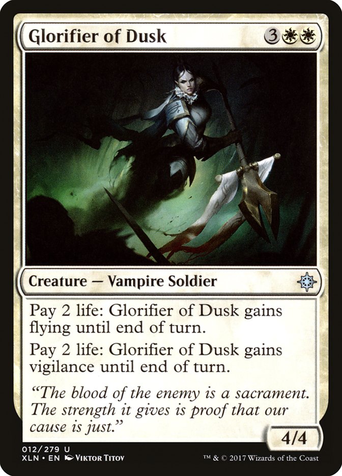 Glorifier of Dusk [Ixalan] | Gate City Games LLC