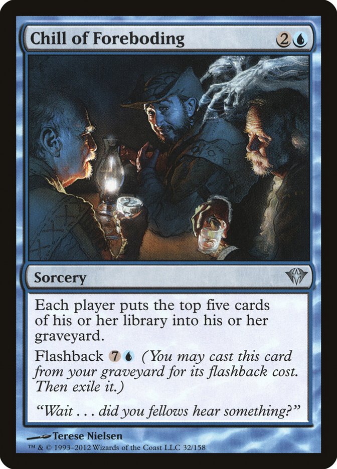 Chill of Foreboding [Dark Ascension] | Gate City Games LLC