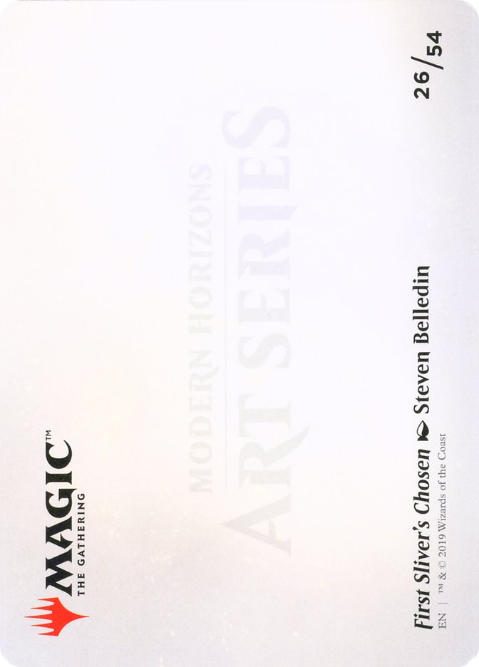 First Sliver's Chosen // First Sliver's Chosen [Modern Horizons Art Series] | Gate City Games LLC