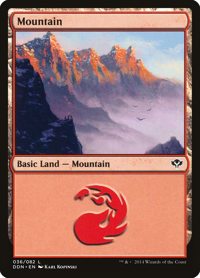 Mountain (36) [Duel Decks: Speed vs. Cunning] | Gate City Games LLC