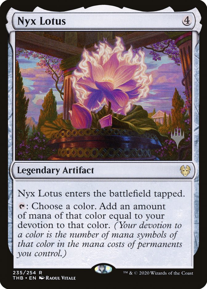 Nyx Lotus (Promo Pack) [Theros Beyond Death Promos] | Gate City Games LLC