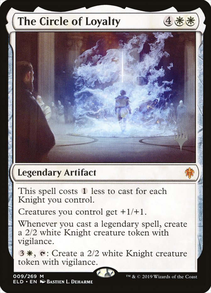 The Circle of Loyalty (Promo Pack) [Throne of Eldraine Promos] | Gate City Games LLC