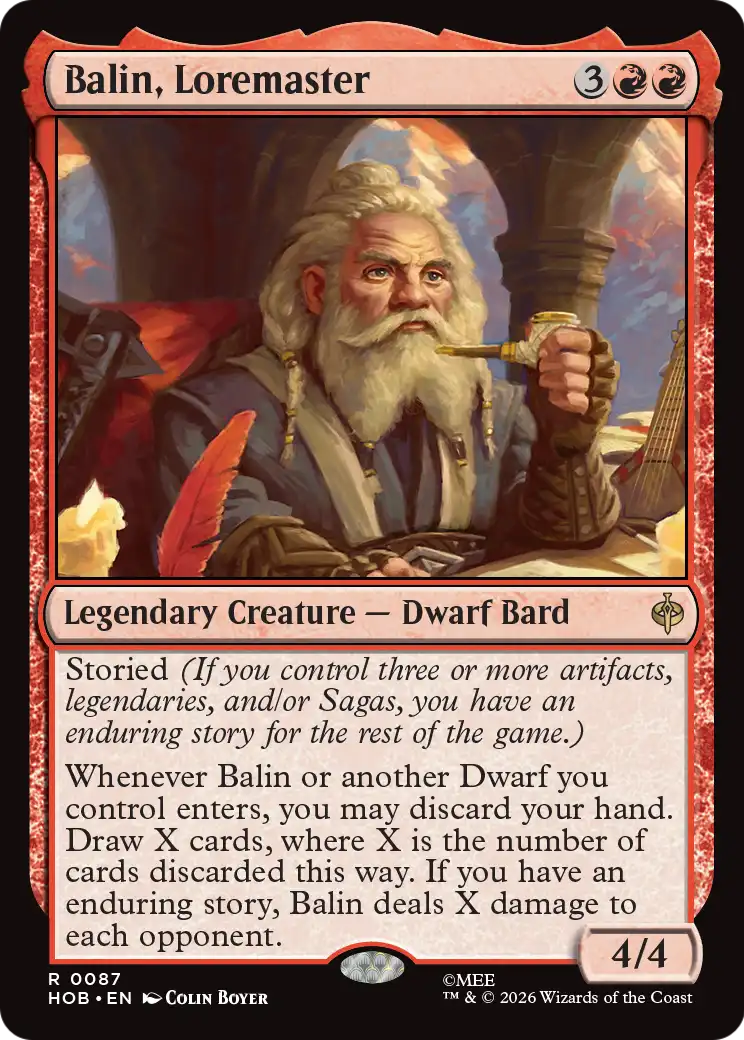 Balin, Tremaster [The Hobbit] | Gate City Games LLC