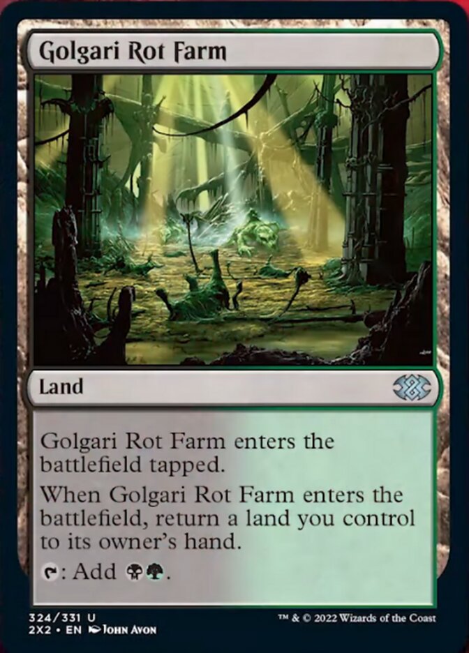 Golgari Rot Farm [Double Masters 2022] | Gate City Games LLC