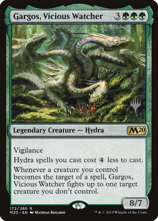 Gargos, Vicious Watcher (Promo Pack) [Core Set 2020 Promos] | Gate City Games LLC