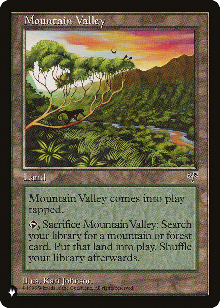 Mountain Valley [The List] | Gate City Games LLC