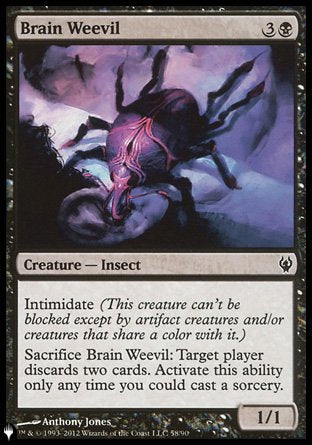 Brain Weevil [The List] | Gate City Games LLC